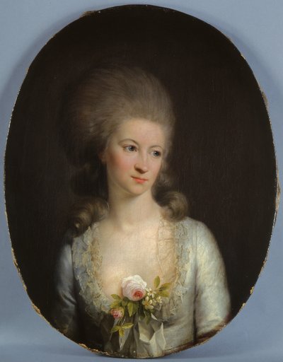 Portrait of Eleonore V. Hennings by Jens Juel