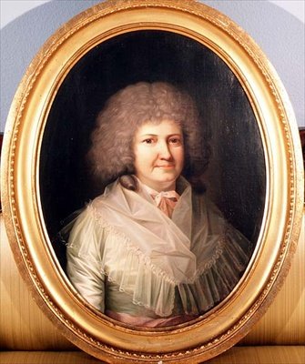 Portrait of Mrs. Mackway by Jens Juel