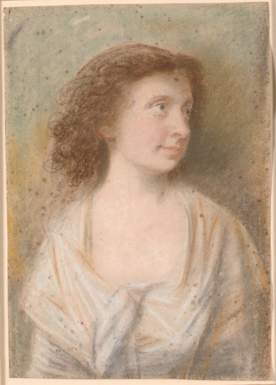 Portrait of Maria Magdalene Becker by Jens Juel