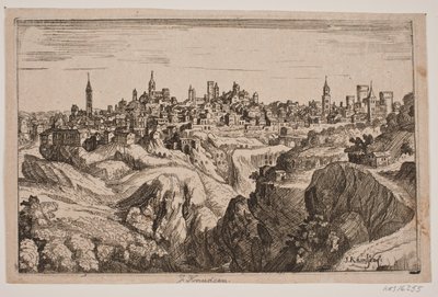 A Mountain Town by Jens Knudsen