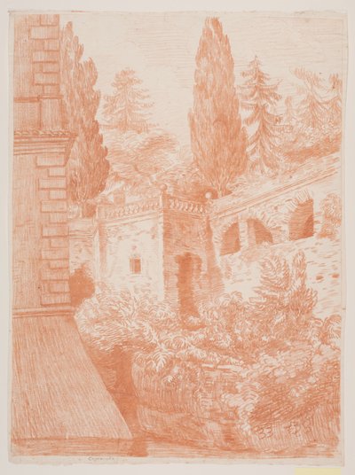 Garden with Architecture. Caprarola by Jens Petersen Lund