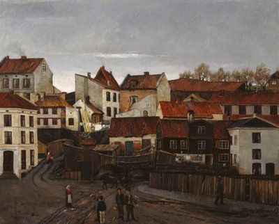 From the poor quarter, Hammersborg by Jens Wang