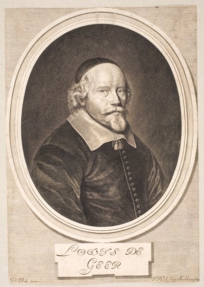 Portrait of Louis de Geer by Jeremias Falck