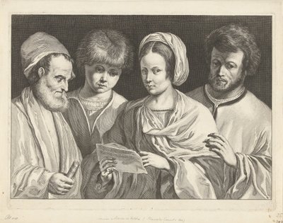 Four Musicians (The Concert) by Jeremias Falck