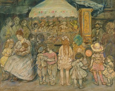 Carousel, c.1924 by Jerome Myers