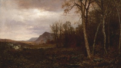 Over The Hills and Far Away, 1878 by Jervis McEntee