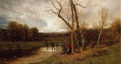 Saturday Afternoon by Jervis McEntee