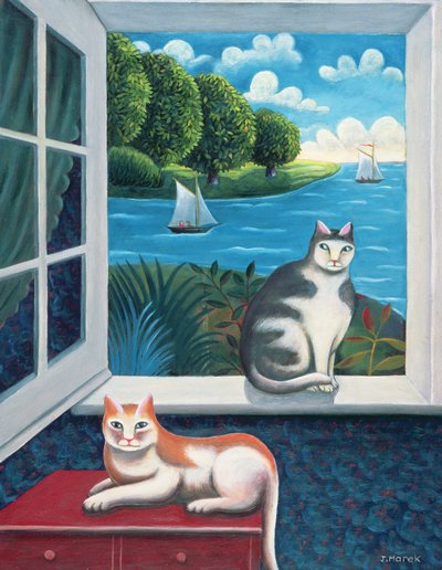 At The Seaside by Jerzy Marek