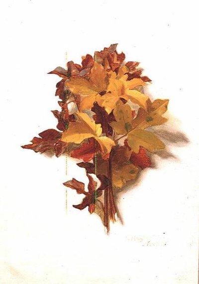 November (from a series of twelve) by Jessica Hayllar
