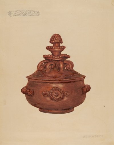 Covered Bowl by Jessica Price