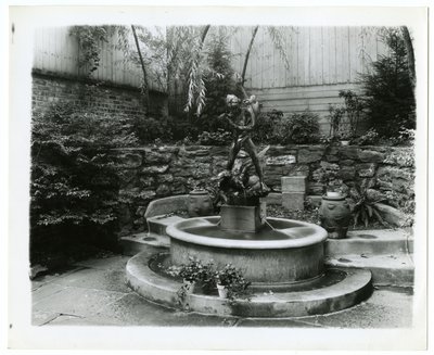 Garden Fountain, c.1905-40 by Jessie Tarbox Beals