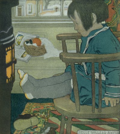 Wet Feet by Jessie Willcox Smith