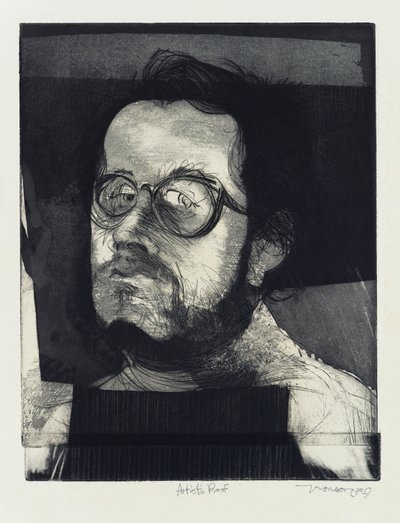 Self-portrait by Jim Monson