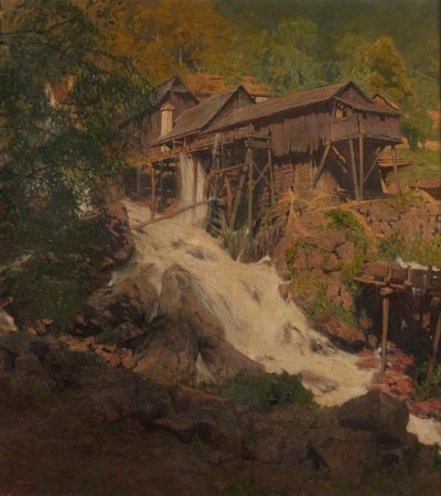At the Sarmingbach by Jindřich Tomec
