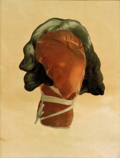 The Movable Wardrobe (head glove) by Jindrich Styrsky