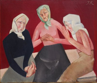 Three Old Ladies by Jekabs Kazaks