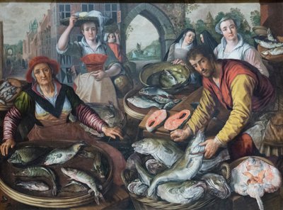 The four elements: water by Joachim Beuckelaer or Bueckelaer