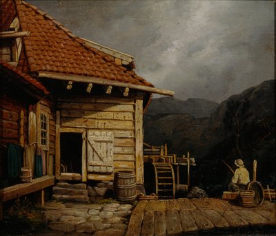 Mill by Svartediket by Joachim Frich