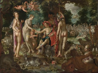 The Judgement of Paris by Joachim Wtewael or Utewael