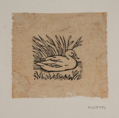 A Duck by Joakim Frederik Skovgaard