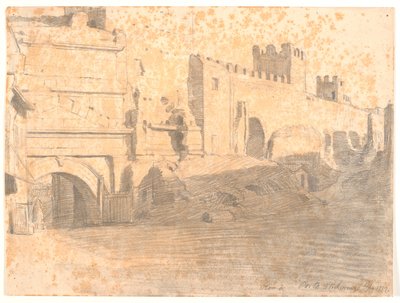 Porta San Lorenzo by Joakim Frederik Skovgaard