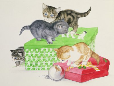 Four Kittens by Joan Freestone