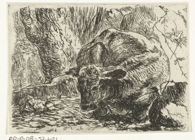 Cow by Joannes Fijt