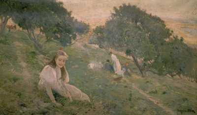 Slope at Montjuich by Joaquim Mir i Trinxet
