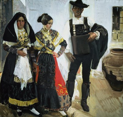 Salamancans by Joaquin Sorolla y Bastida