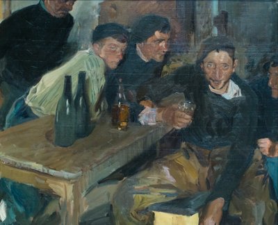 The Drunkard, Zarauz by Joaquin Sorolla y Bastida
