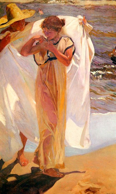 After the Bath by Joaquín Sorolla