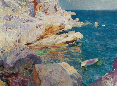 Rock at Jávea by Joaquín Sorolla