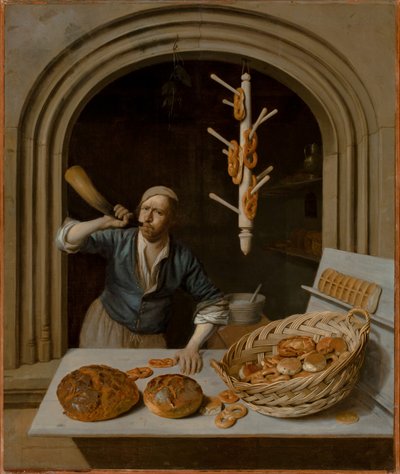 The Baker, c.1681 by Job Berckheyde