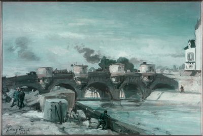 Paris, Pont Neuf by Johan Barthold Jongkind