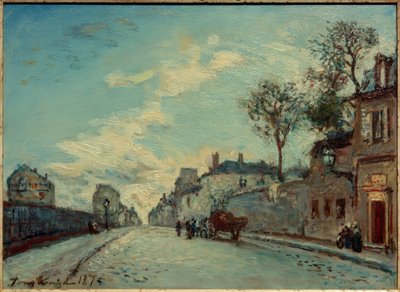 Paris, the Rue Picpus by Johan Barthold Jongkind