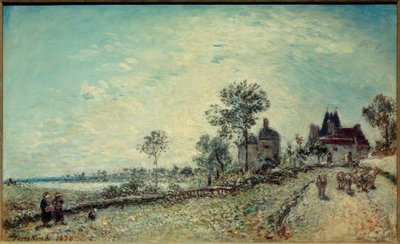 Castle of Meheing by Johan Barthold Jongkind