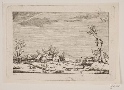 Winter Landscape by Johan Bülow