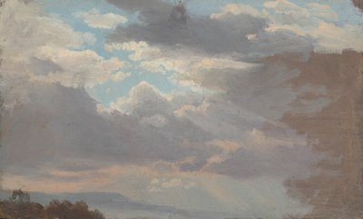 Cloud Study from the Studio Window by Johan Christian Dahl