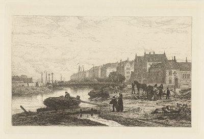 View of the Stadhouderskade by Johan Conrad Greive