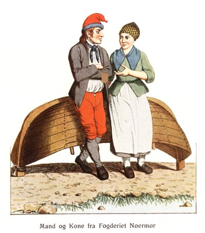 Norwegian Folk Costumes by Johan F. L. Dreier