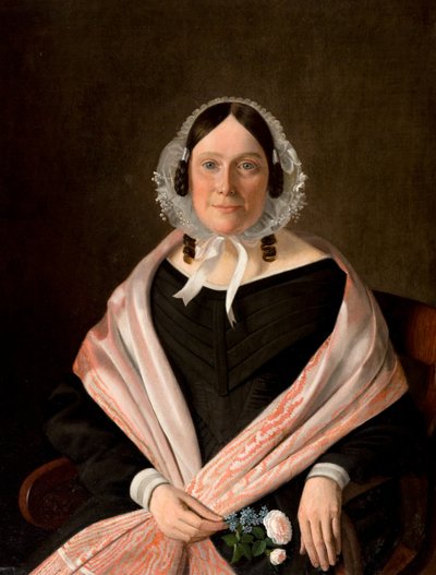 Untitled (Portrait of a Lady) by Johan Frederik Møller