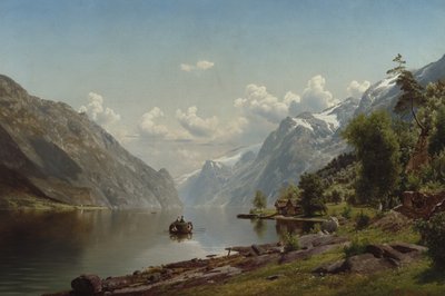 From Hardangerfjord by Johan Fredrik Eckersberg