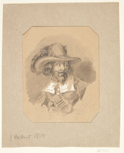 Portrait of a Man by Johan Fredrik Hockert