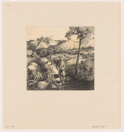 Two Soldiers by Johan Gerard Sinia