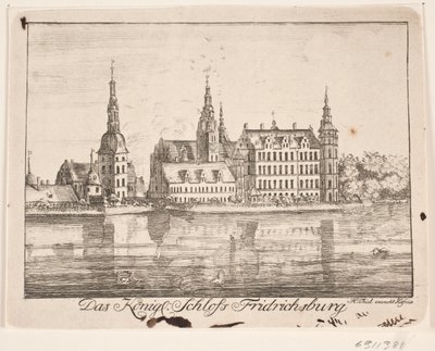 Frederiksborg Castle by Johan Herman Thiele