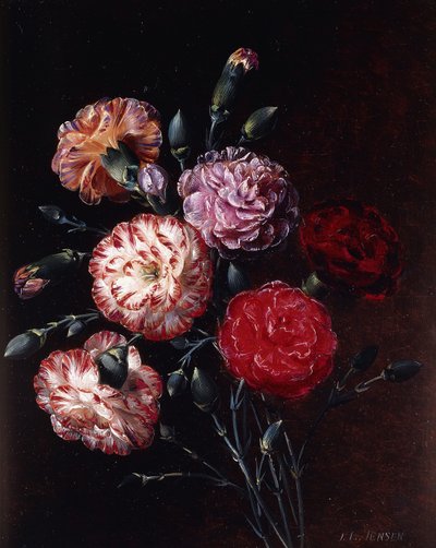 Carnations by Johan Laurents Jensen