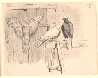 The Doves by Johan Thomas Lundbye