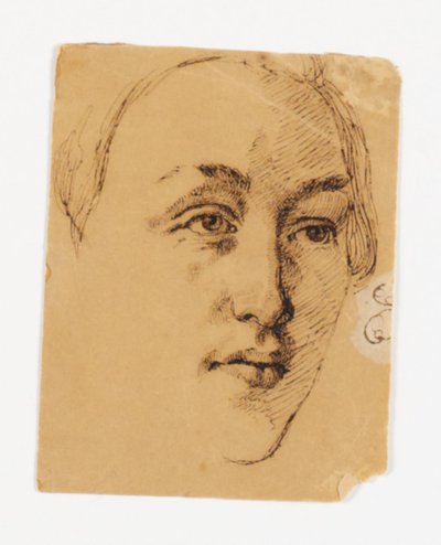 Portrait of a Woman by Johan Thomas Lundbye