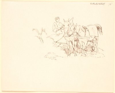 The Plow Turns by Johan Thomas Lundbye