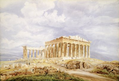 The Parthenon, Athens by Johan Wolfensberger